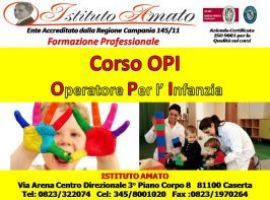 Corso O.P.I. (Operatore dell 'Infanzia) in Fad 