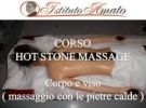 Corso hot stone massage con le pietre calde