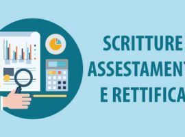 Scritture assestamento e rettifica