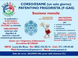 Patentino Frigorista (F-Gas) 