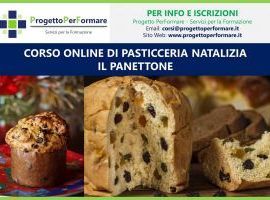 Corso online di pasticceria natalizia Il Panettone