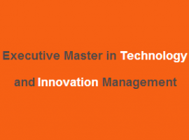 Executive Master in Technology and Innovation Management