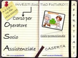 NEW: CORSO O.S.A. OPERATORE SOCIO ASSISTENZIALE