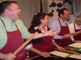 Corso di cucina giovane