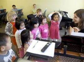 Corsi di musica per bambini Doremi, corso di introduzione alla musica per bambini di 5 e 6 anni