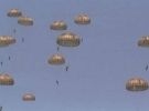 Corso con paracadute tondo - corso di paracadutism 