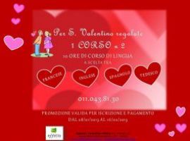 Per S. Valentino regalate 1 CORSO x 2