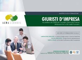 Master di Alta Formazione per Giuristi DImpresa - Accreditato dal C.N.F.