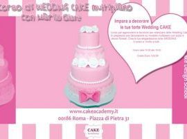 Corso di WEDDING CAKE con Marilù Giarè da CAKE Academy - corsi decorazione torte per matrimoni