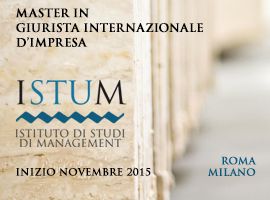 Master Giurista Internazionale dImpresa