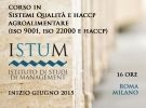 Corso in sistemi qualità e haccp agroalimentare (i 